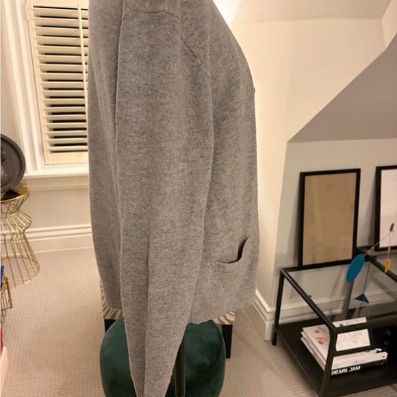 Gray Button-Up Cardigan - Picture 4 of 7